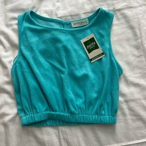 NWT Pants Store terrycloth top